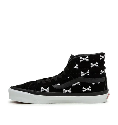 Vans Vault X WTAPS OG Sk8-Hi LX (Schwarz / Weiß)