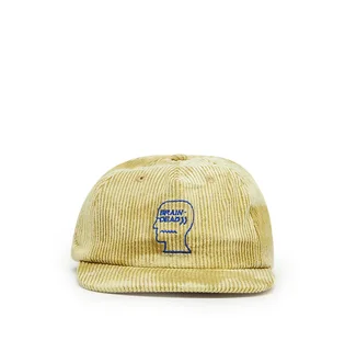 Brain Dead Bleach Cord Logo Head 5-Panel Cap (Gold)
