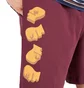 Brain Dead Indie Classics Jersey Short (Burgunderrot)