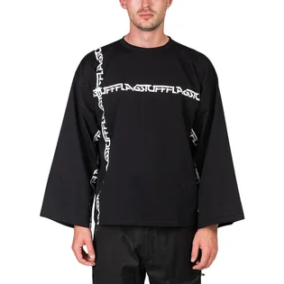 Flagstuff 'Big Line' L/S Tee (Schwarz)