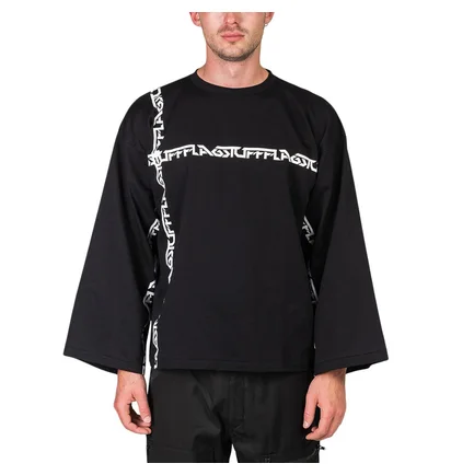Flagstuff 'Big Line' L/S Tee (Schwarz)