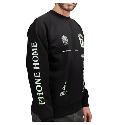 Gasius x Charhartt The Extra Gasius Crewneck (Schwarz)