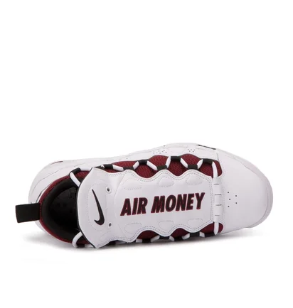 Nike Air More Money (Weiß / Schwarz / Rot)