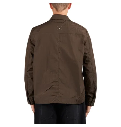 Pop Trading Company Boxer Overshirt (Braun)