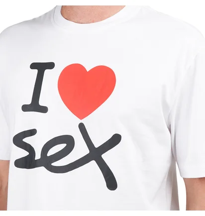 Sex Skateboards I Love Sex Tee (Weiß)