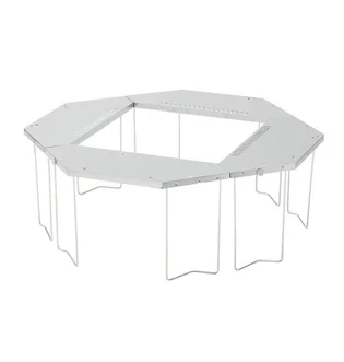 Snow Peak Jikaro Firering Table (Silber)