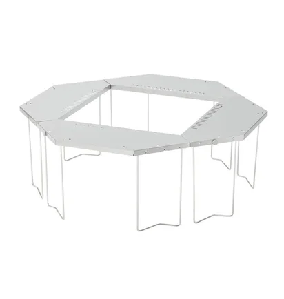 Snow Peak Jikaro Firering Table (Silber)