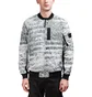 Stone Island Shadow Project DPM Marl Zip Bomber Jacket (Grau)