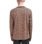Stüssy Bali Longsleeve Crew (Braun / Schwarz)