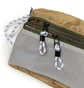 Taikan Sacoche Small Bag (Beige / Olive / Weiß)