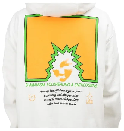 Brain Dead Folk Healing Hoodie (Weiß)