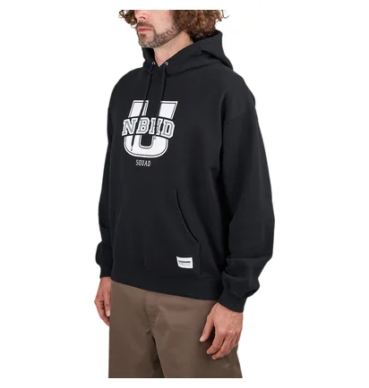 Neighborhood College Hooded Sweatshirt (Schwarz / Weiß)
