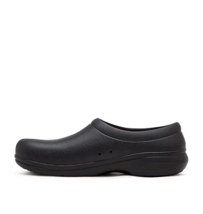 Crocs On-The-Clock Lite Ride Slip On (Schwarz)
