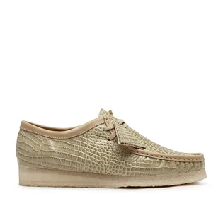 Clarks Originals Wallabee Maple Croc (Beige)