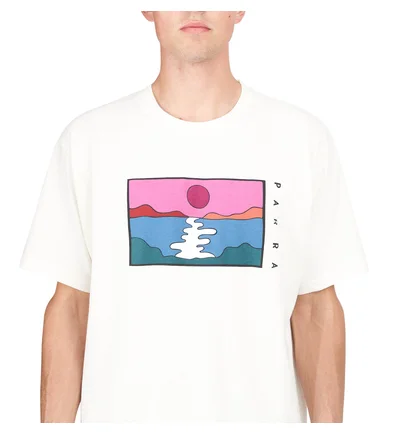 by Parra No Trespassing T-Shirt (Beige)