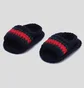 Baby Sneakers Gucci Slides (Schwarz / Rot / Grün)