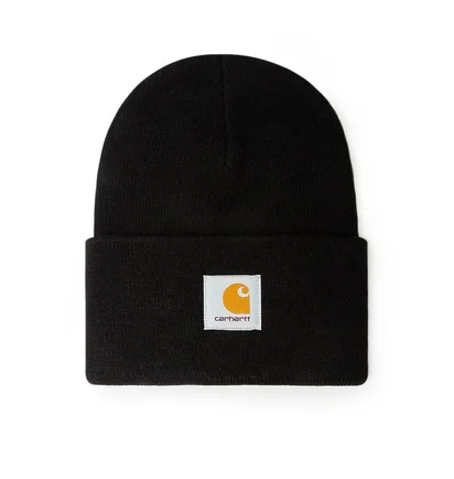 Carhartt WIP Acrylic Watch Hat (Schwarz)
