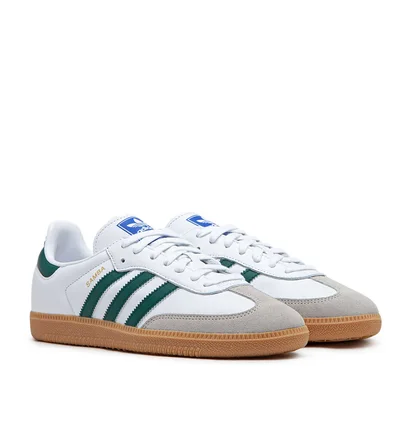 adidas Samba OG (Weiß / Grün)