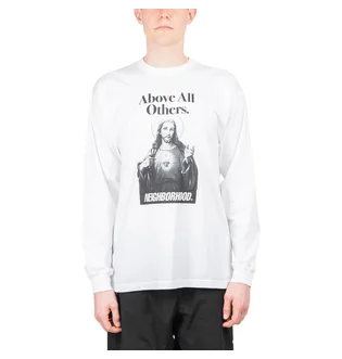 Neighborhood Pick Your King /C-Longsleeve (Weiß)