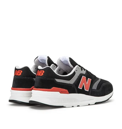 New Balance CM997 HDK (Schwarz / Rot)