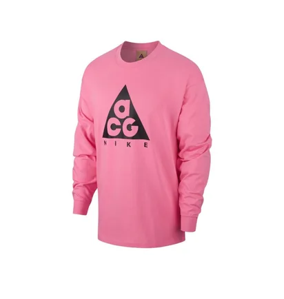 Nike ACG Logo Longsleeve (Pink / Schwarz)