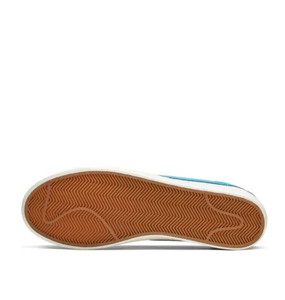 Nike Blazer Low Leather (Weiß / Hellblau)