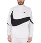 Nike NSW Swoosh Woven Halfzip Jacket (Weiß / Schwarz)