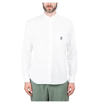 Norse Projects x Geoff McFetridge Anton Oxford Shirt (Weiß)
