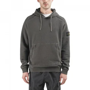 Stone Island Dust Colour Treatment Hoodie (Anthrazit)