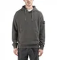 Stone Island Dust Colour Treatment Hoodie (Anthrazit)
