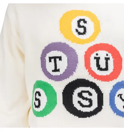 Stüssy Billiard Sweater (Natural)