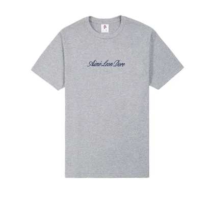 Aimé Leon Dore SS Script Tee (Grau)