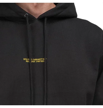 Carhartt WIP x Relevant Parties DFA Hoodie (Schwarz)