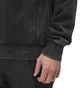 Chrystie NYC Acid Wash Crewneck (Schwarz)