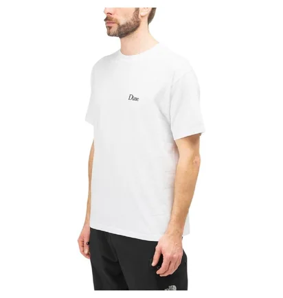 Dime Classic Small Logo T-Shirt (Weiß)