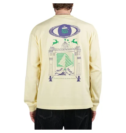 Brain Dead New Dimensions Long Sleeve (Gelb / Multi)