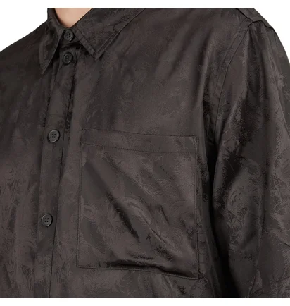 Han Kjobenhavn Boxy Shirt (Schwarz)