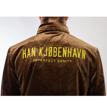 Han Kjobenhavn Track Top Velvet (Cognac)
