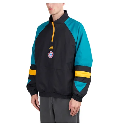 adidas FC Bayern Icon Top (Schwarz / Grün)