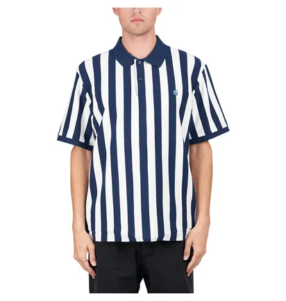 Carhartt WIP S/S Boynton Polo (Blau / Weiss)