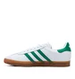 adidas Gazelle (Weiß / Grün / Gum)