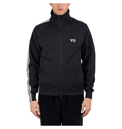 Y-3 3-Stripes Track Top (Schwarz / Weiss)