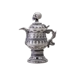 Neighborhood Ceramic Incense Chamber (Weiß / Schwarz)