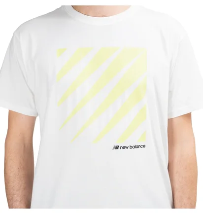 New Balance MT01539 WT Sport Style Optiks Tee (Weiß)