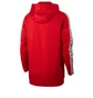 Nike NSW Taped Half Zip Hooded Poly (Rot / Weiß)