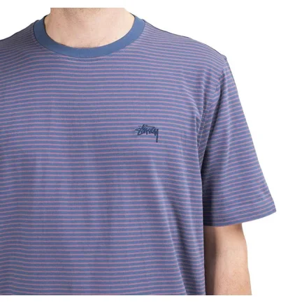 Stüssy Mini Stripe Crew (Navy)