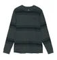 Stüssy Travis LS Crew (Dunkelgrau)