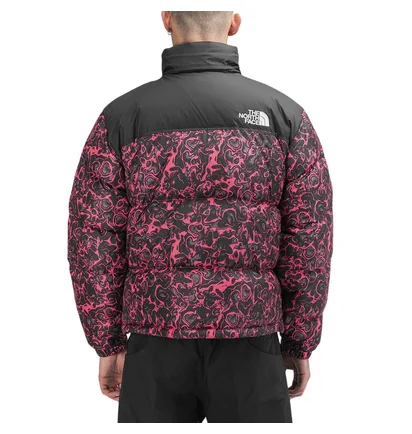 The North Face M 1996 Retro Nuptse Jacket (Rosa / Rot / Schwarz)