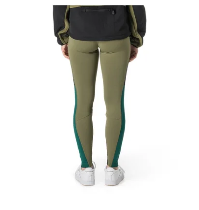 The North Face WMNS Steep Tech Fleece Tight (Khaki / Schwarz)