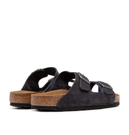 Birkenstock Arizona Soft Footbed Suede (Grau)